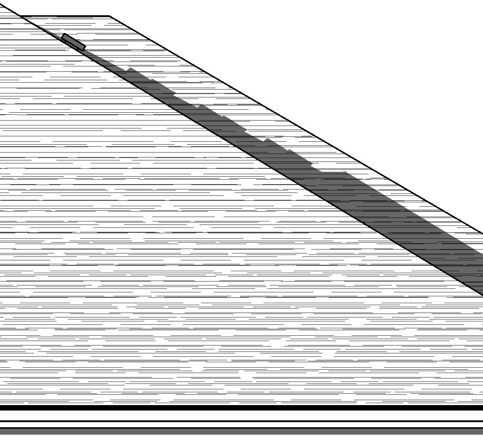 SLOPE GRADE AWAY FROM FOUNDATION MINIMUM /8 : FOR A DISTANCE OF 8' 0' OR TO A SWALE.