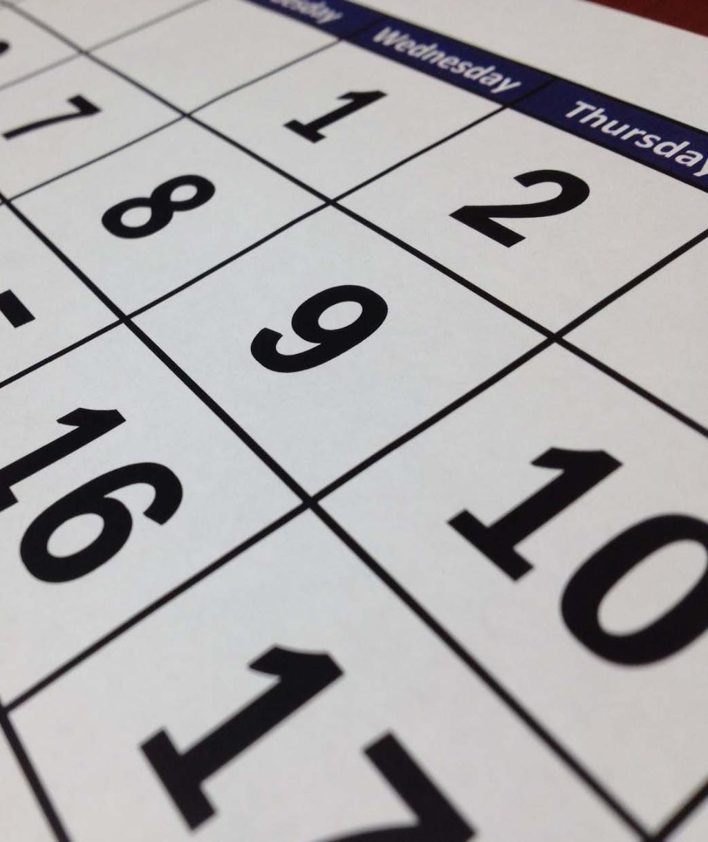ESTABLISHING A CONTENT CALENDAR WILL SERVE TO GUIDE THE MESSAGING OF YOUR SOCIAL MEDIA.