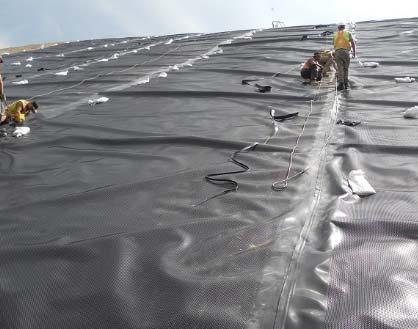 COMPOSITE COVER SYSTEMS Excellent performance with very low infiltration rates