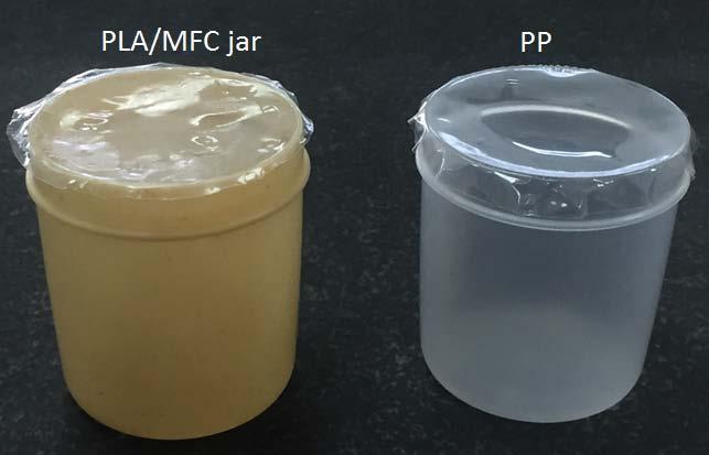 Benchmark: monomaterial polypropylene jar. 4X reduced OTR D4.