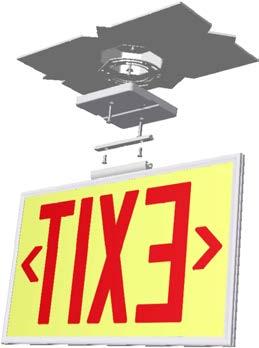 Standard Series Photoluminescent Exit Sign UL 924 Exit Sign System LEED points qualified for energy conservation and sustainability Visible for 50 feet and 75 feet No electricity or batteries