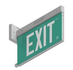 Hybrid Exit Sign The EXH Series Hybrid Exit Sign is the no compromise solution for exit signage incorporating the safest backup technology and sophisticated design.