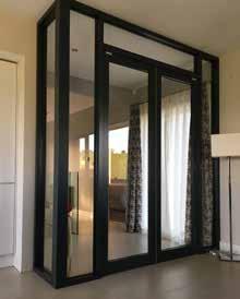 Dualframe Doors Dualframe Door The dualframe door is a high performance hinged door