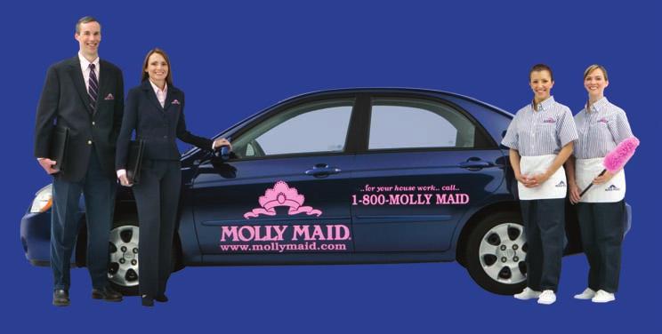 Molly Maid s repeat business, strong national brand recognition, and simple business model