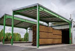 The Uimaharju unit is also producing other innovative wood products that enable sustainable and long lasting outdoor structures.