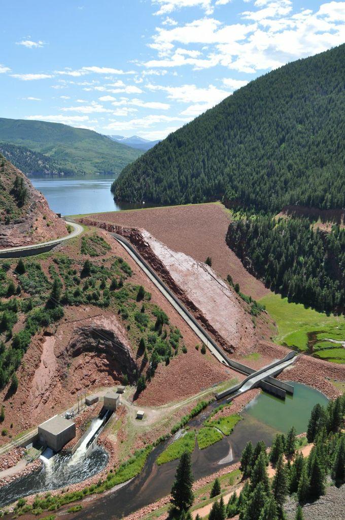 Fryingpan-Arkansas Project features Ruedi Reservoir: Compensatory storage for the Western Slope.