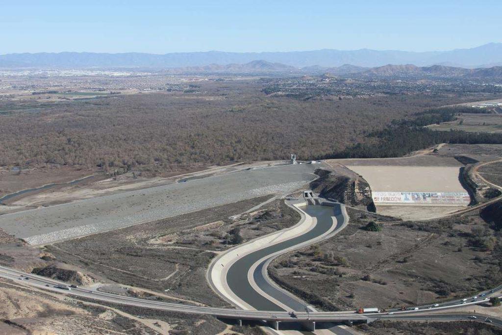The USACE constructed Prado Dam in 1941 for