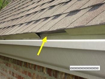 Flashing is intended to help direct water into the gutter and not let it get behind the gutter