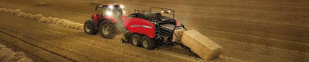 BIGGER, BETTER, BRIGHTER Improved in every area EASY TO OPERATE AND TO SERVICE LB424 XL and LB434 XL baler bodies are wider than previous models from 2500mm to 2800mm, to provide increased space