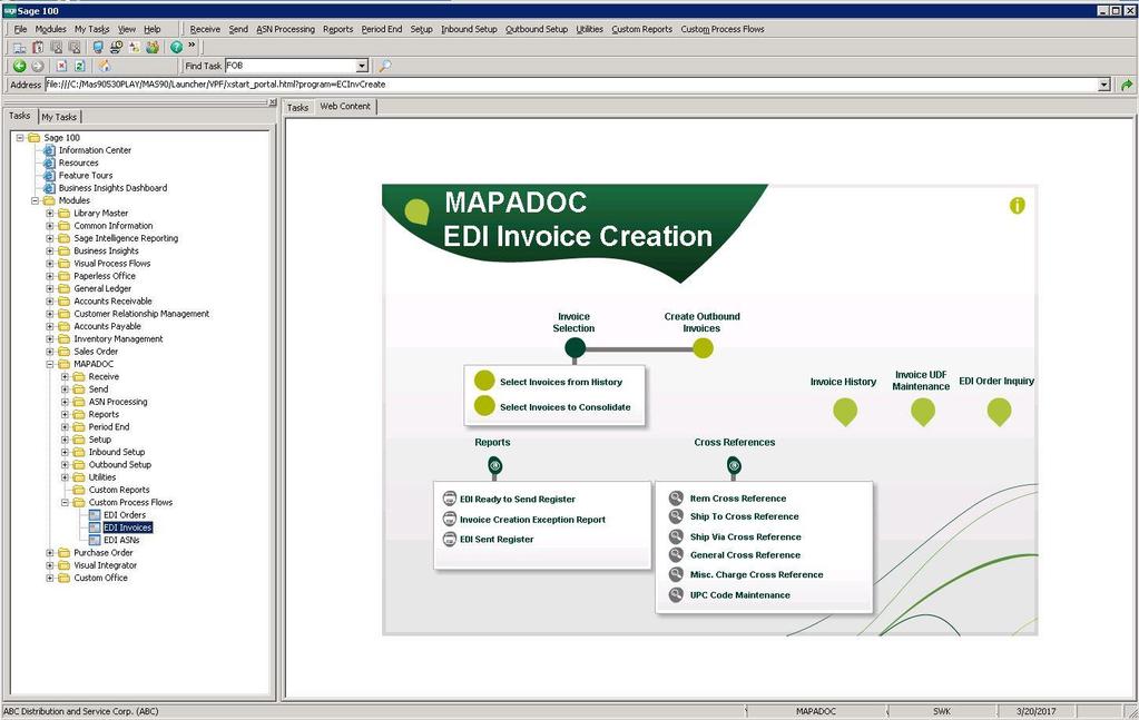 Flexible and Customizable MAPADOC provides the flexibility for you to handle EDI the way you want to with the ability to manage mapping or have the MAPADOC team do it for you.