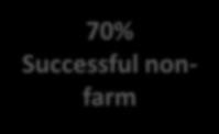 Structural transformation pathway 40% Non-farm 10% Successful non-farm 30% Struggling non-farm 70%
