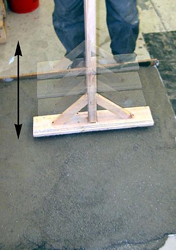 be used to provide a smooth transition to adjacent levels. h. Similar installation techniques as used when installing sand/cement screeds may be useful when installing the ARDEX lightweight topping.