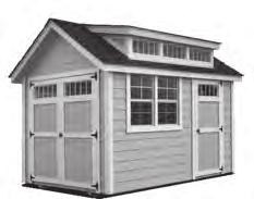 44 Best Value Metal A Perfect Fit for your suburban home METRO SHED GARAGE 7 x 8 $2,595 $120.14 $96.11 7 x 12 $2,795 $129.40 $103.