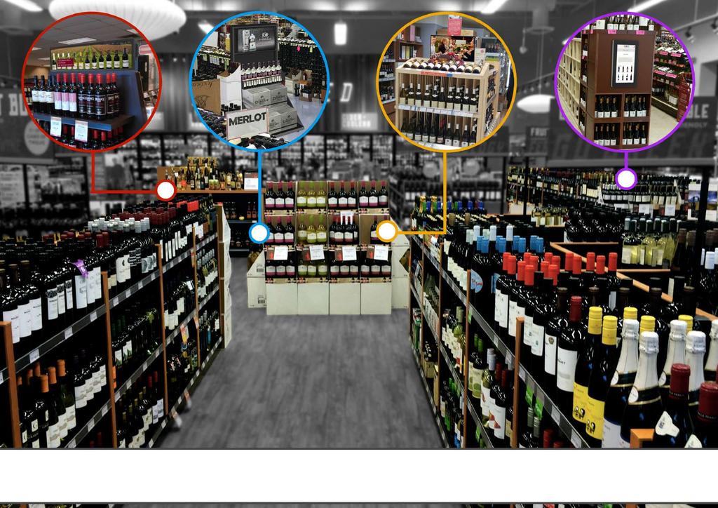 Digital Header Create a stunning impression with our wide format Ampia display the perfect addition to the end cap Retail Digital End Cap Specifically designed to combine digital messaging and
