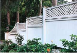 We carry many types of fences and gates from stockade to English lattice to split rail.