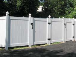 Our fences are engineered and tested to last for years under all types of weather.
