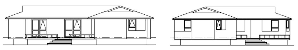 6 Elevations Scale 1:50 or 1:100 Provide an elevation of each exterior wall showing all openings, doors etc.