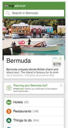newsletter sent to users after browsing a specific destination on TripAdvisor 1.