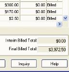 Quickly bill, mark up or down, and carry forward WIP amounts. Design and edit invoices on-screen in Microsoft Word.