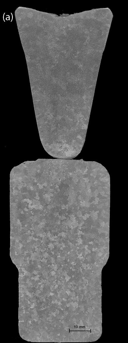 3. Results and discussion Microstructure Macro Uniformity Fig.7 shows the macrostructure comparison between normal liquid casting as shown in Fig.