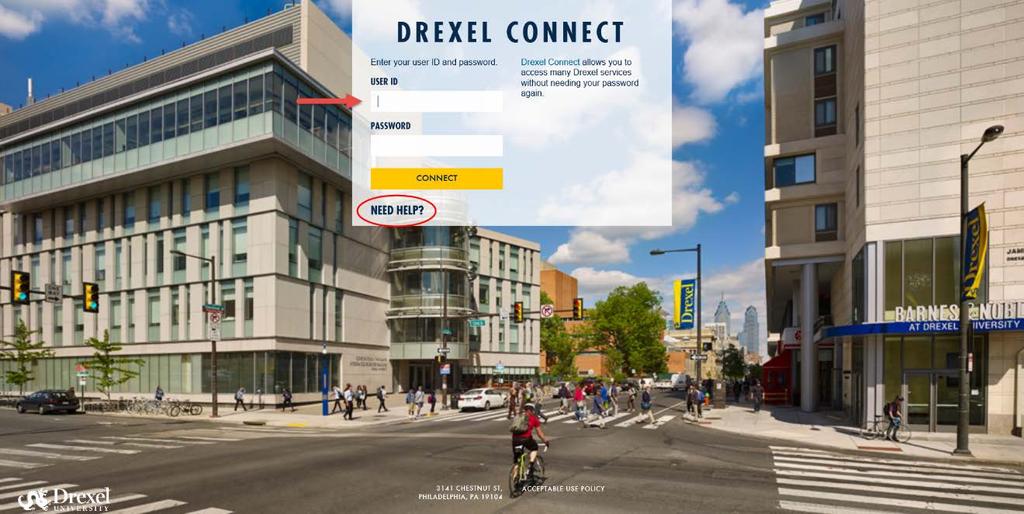 Step 2. Log on to Drexel One Log on to Drexel one using your e-mail user ID and password.