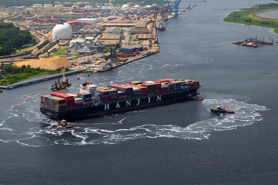 Near-term Asia Container Service Update Hanjin bankruptcy disruption Clear backlog of Hanjin vessels to assist cargo owners North Carolina Ports to serve customers with other carriers via Asia
