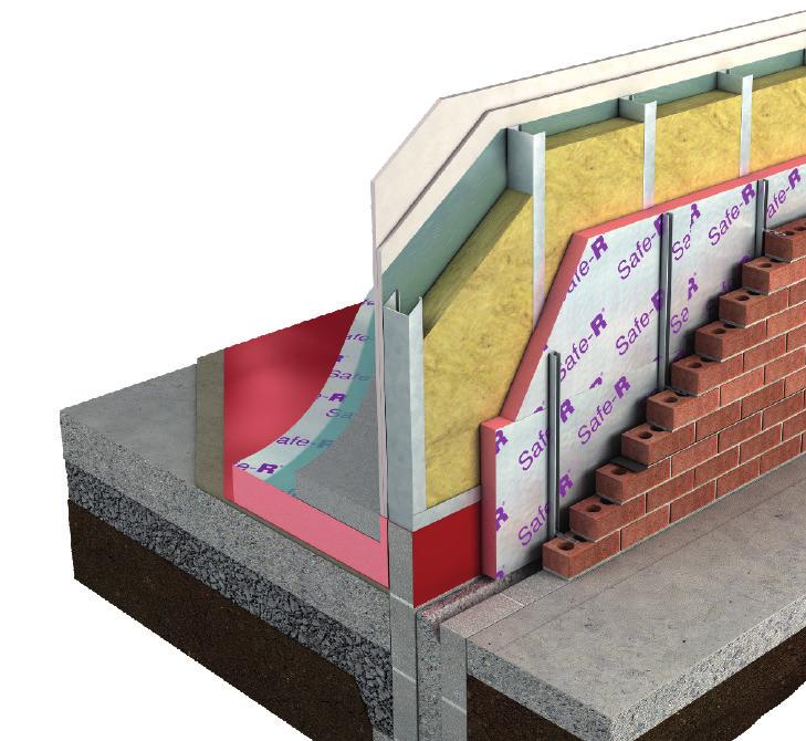 Ensure tight fitting of the insulation boards to achieve continuity of insulation as asked for within the ACDs.