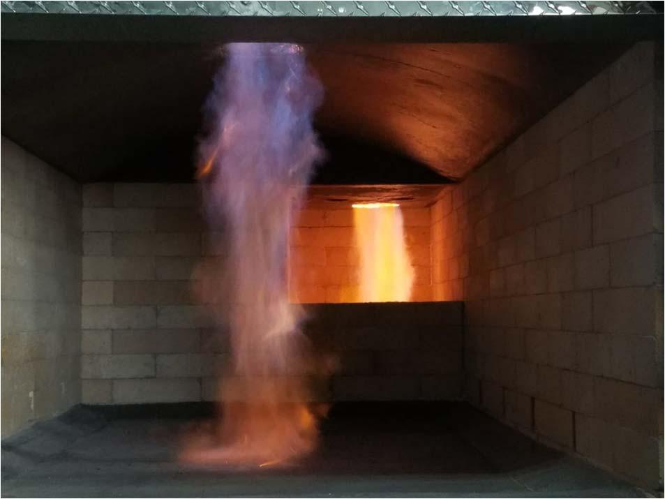 Fire Cremation Process Natural Gas Oven 1800 F for 2 4 hrs 92 cubic meters 29 kw h electricity 700lbs of CO2
