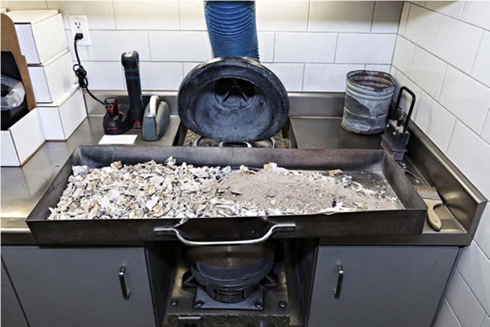 Fire Cremation Remains Dental Metals Dental Amalgam 50% Mercury Silver, Tin, Copper Most metals not re