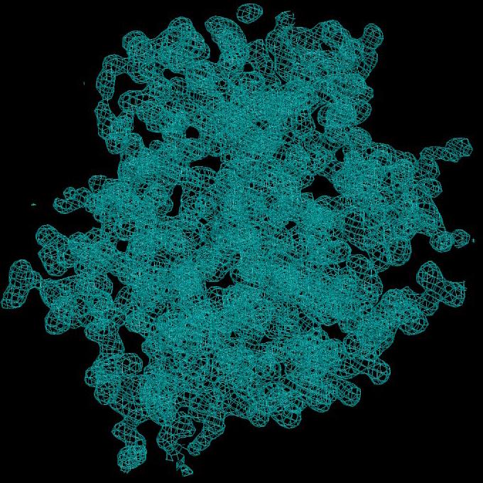 X-ray Crystallography Provides 3-D Structures of Proteins Protein crystals Atomic model of