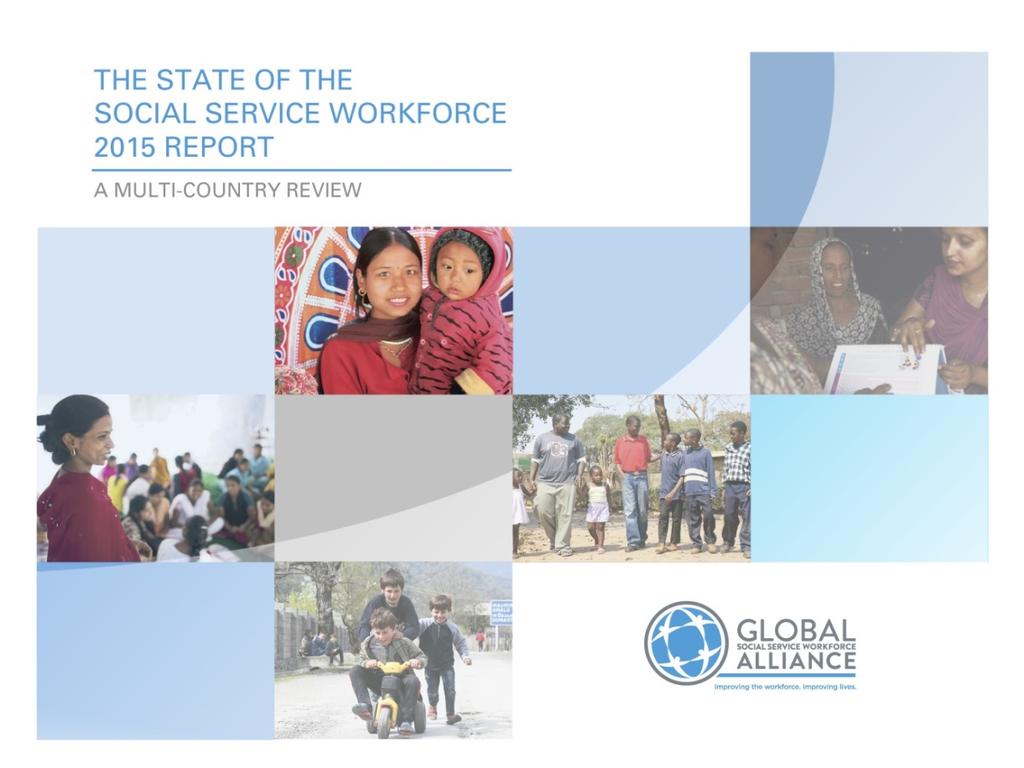 ABOUT THE REPORT First annual report is a first step among efforts to strengthen workforce through more data Aims to showcase