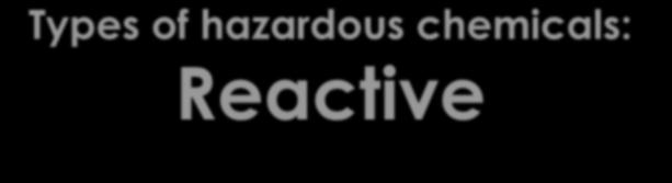 Types of hazardous