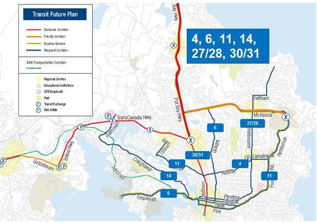 Map 2: Frequent Transit Network Based on this integrated planning approach and recent public feedback, the draft service review recommendations are summarized in the tables below.
