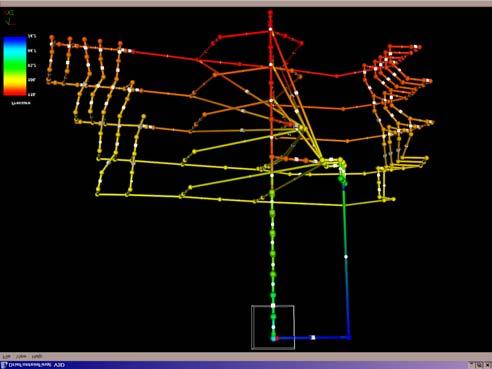 1 Reg Reg 3 4 2 Figure 11 Position of regulators Finally, it was concluded that the use of simulation software to plan changes and optimise mine ventilation systems is far more cost-effective than a