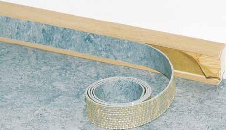 twosided adhesive tape for inserting cork strips.