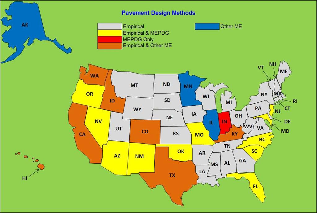 Flexible Pavement Design in the U.S.