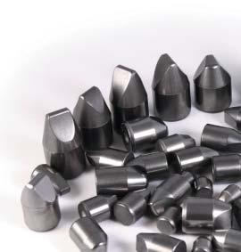 Tungsten Carbide Inserts The chisel and