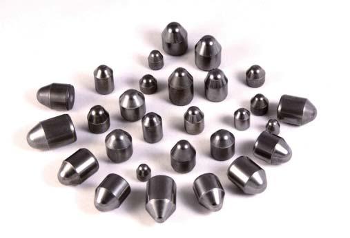 Tungsten Carbide Inserts Conical and Parabolic inserts for percussive