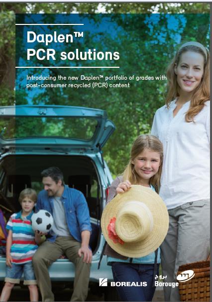 Daplen post consumer recyclate (PCR) grades - A sustainable, value adding solution Daplen PCR