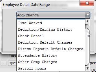 Look-Up, Editing and Toolbar Options Note: When H/R is installed, Position and/or Salary/Rate changes will prompt the user to insert history records.