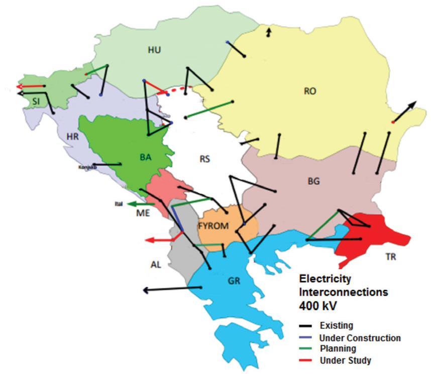 Electricity Interconnections in SE Europe 23