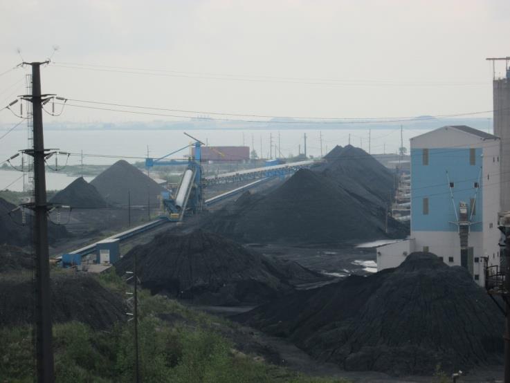 SunCoke Coal Logistics - Lakeshore Asset Coal blending site adjacent to SunCoke s Indiana Harbor facility