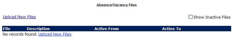 Absence Approval Status* On the action menu on the home page, click Absence Approval Status.