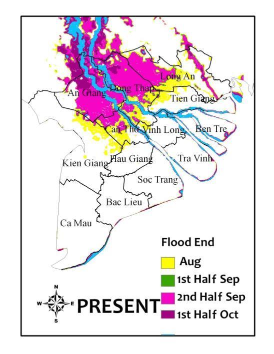 Change in future flood risk in Mekong River delta
