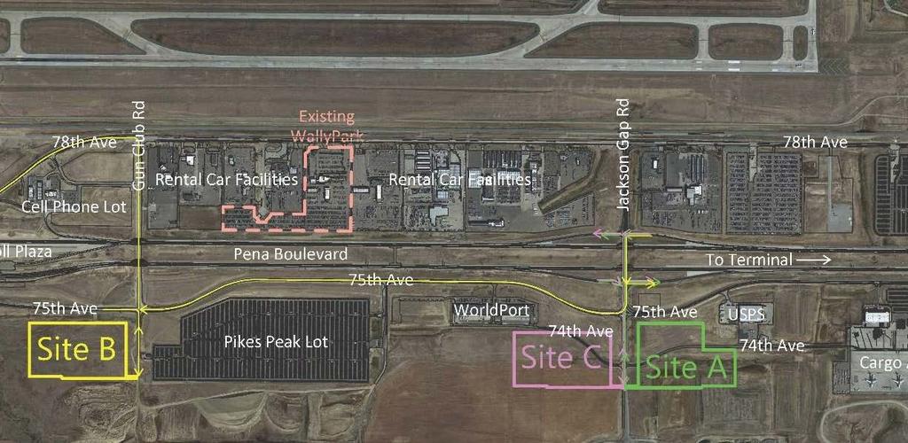 WALLY PARK RE-LOCATION Scope of Work: Replace existing Wally Park facility and parking area with new assets Status/Schedule: