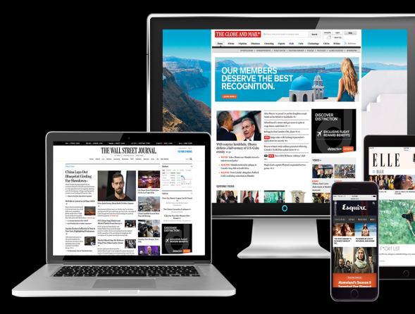 The Globe Media Group delivers Premium Power Trusted