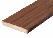 Specifications Sheet: Decking and Options DuraLife Ultra Hardwoods DuraLife MVP Hardwoods Starter Board Profile Type Double