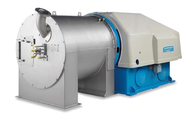 D-ACT PUSHER CENTRIFUGES TYPE PD-60 TO PD-100 The D-ACT pusher centrifuge System Escher Wyss extends the application range of the pusher centrifuge selection towards products with good dewatering