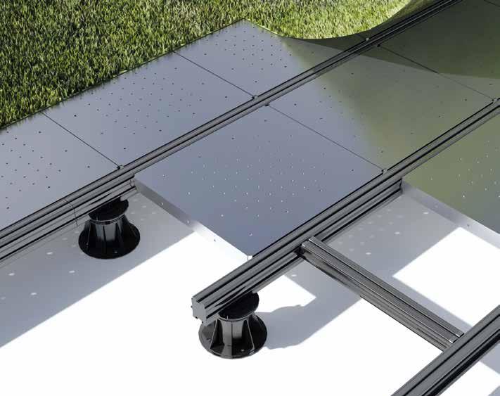 Structures Surface Trays RoofTray Surface Trays RoofTray 26 27 600 mm x 540 mm steel support tray 600 mm x 540 mm steel support tray The steel trays used in conjunction with either adjustable