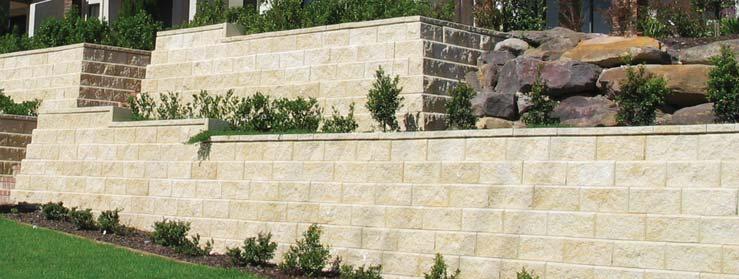 The aesthetic finish of Allan Block compliments the entire range of C&M paving, architectural masonry and other retaining wall systems for a total design solution in projects of any scale.